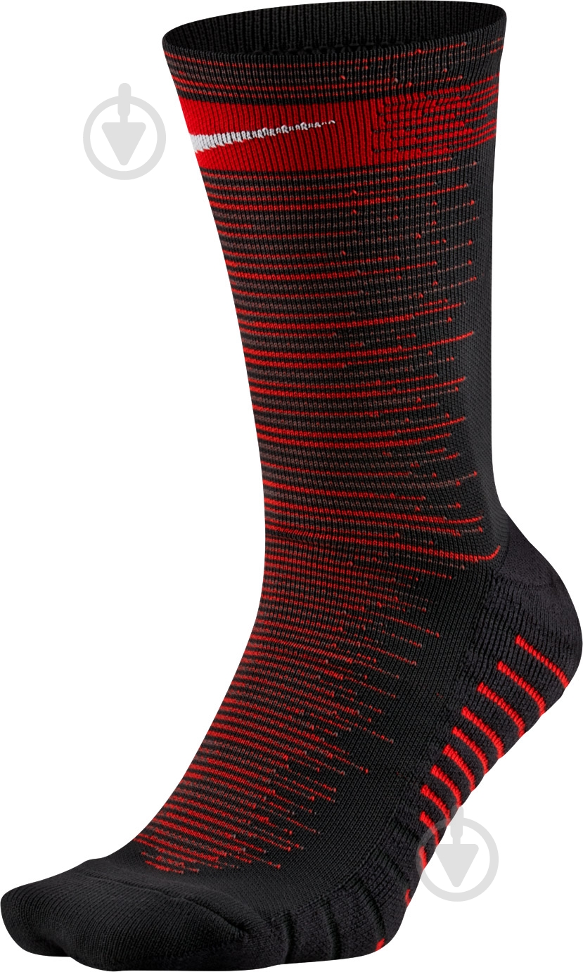 Носки Nike U NK SQUAD CREW SX6831-060 р.XS черный с красным - фото 1