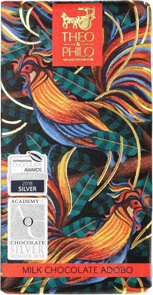 Молочный шоколад Theo & Philo 44% 45 г - фото 1