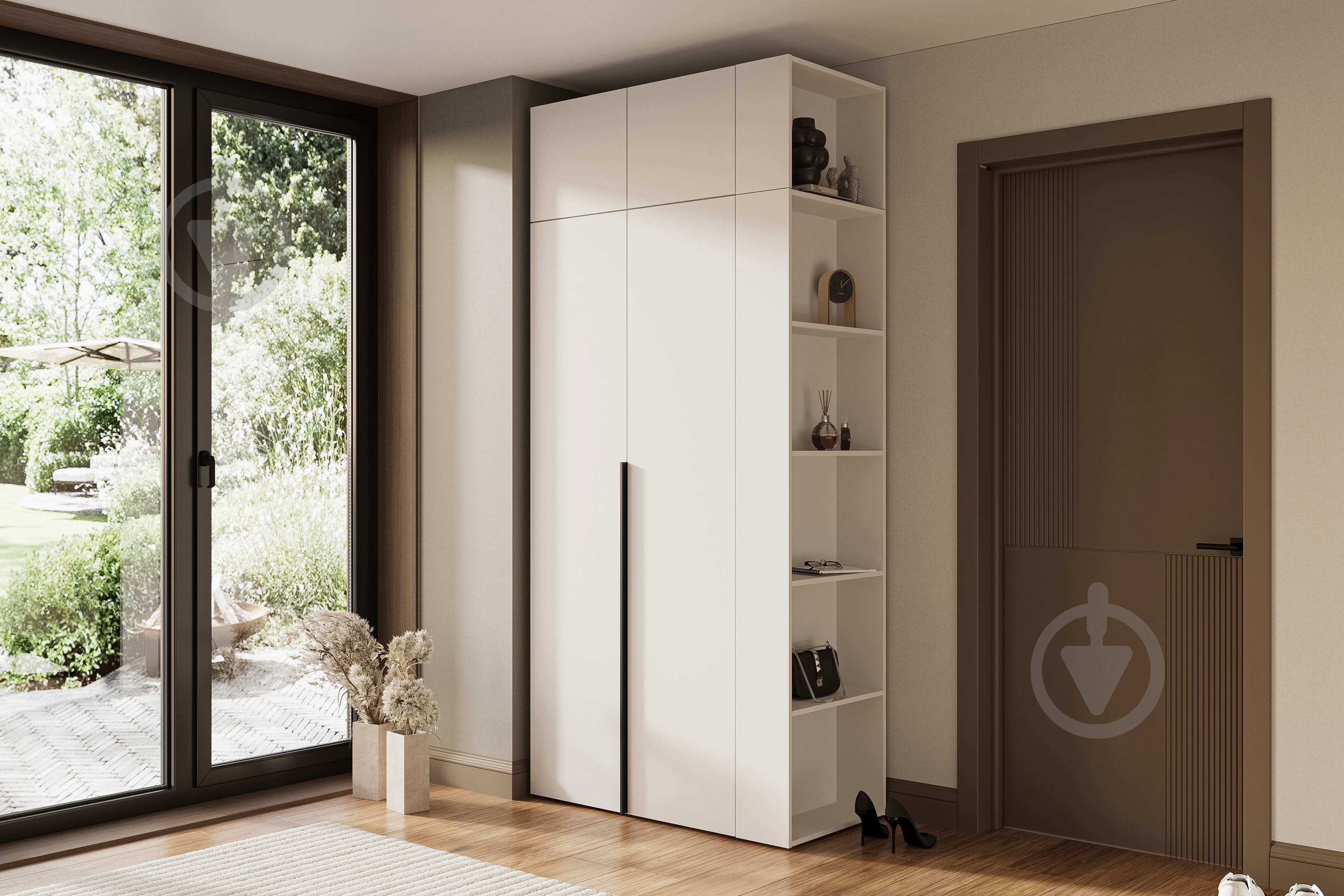 Додатковий сегмент Garant Антресоль КЗ до консолі закритої Соло 400х545х200 мм німфея альба / німфея альба - фото 3 Додатковий сегмент Garant Антресоль КЗ до консолі закритої Соло 400х545х200 мм німфея альба / німфея альба - фото 3