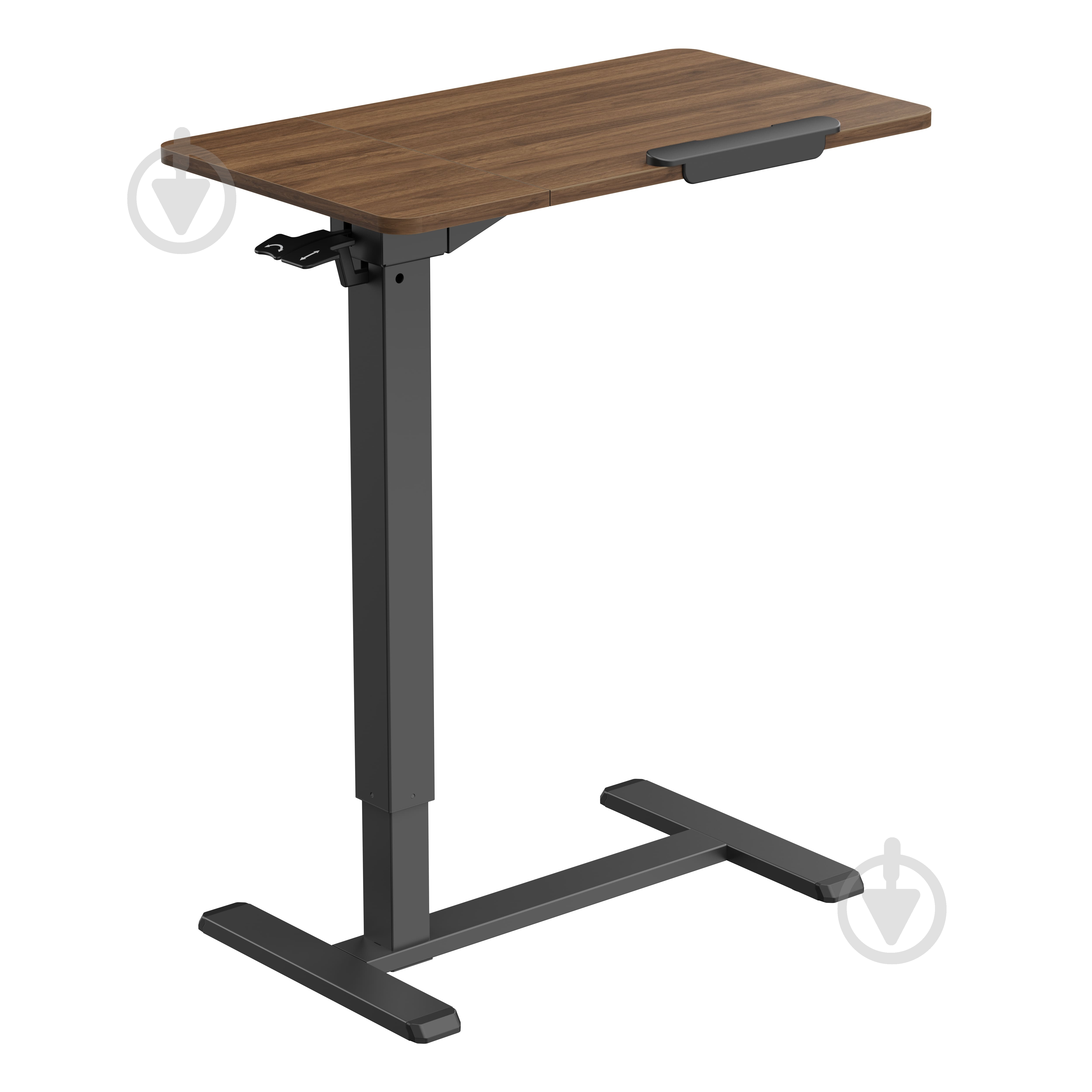 Стол компьютерный OfficePro ODM320DW Dark Wood/Black - фото 1 Стол компьютерный OfficePro ODM320DW Dark Wood/Black - фото 1