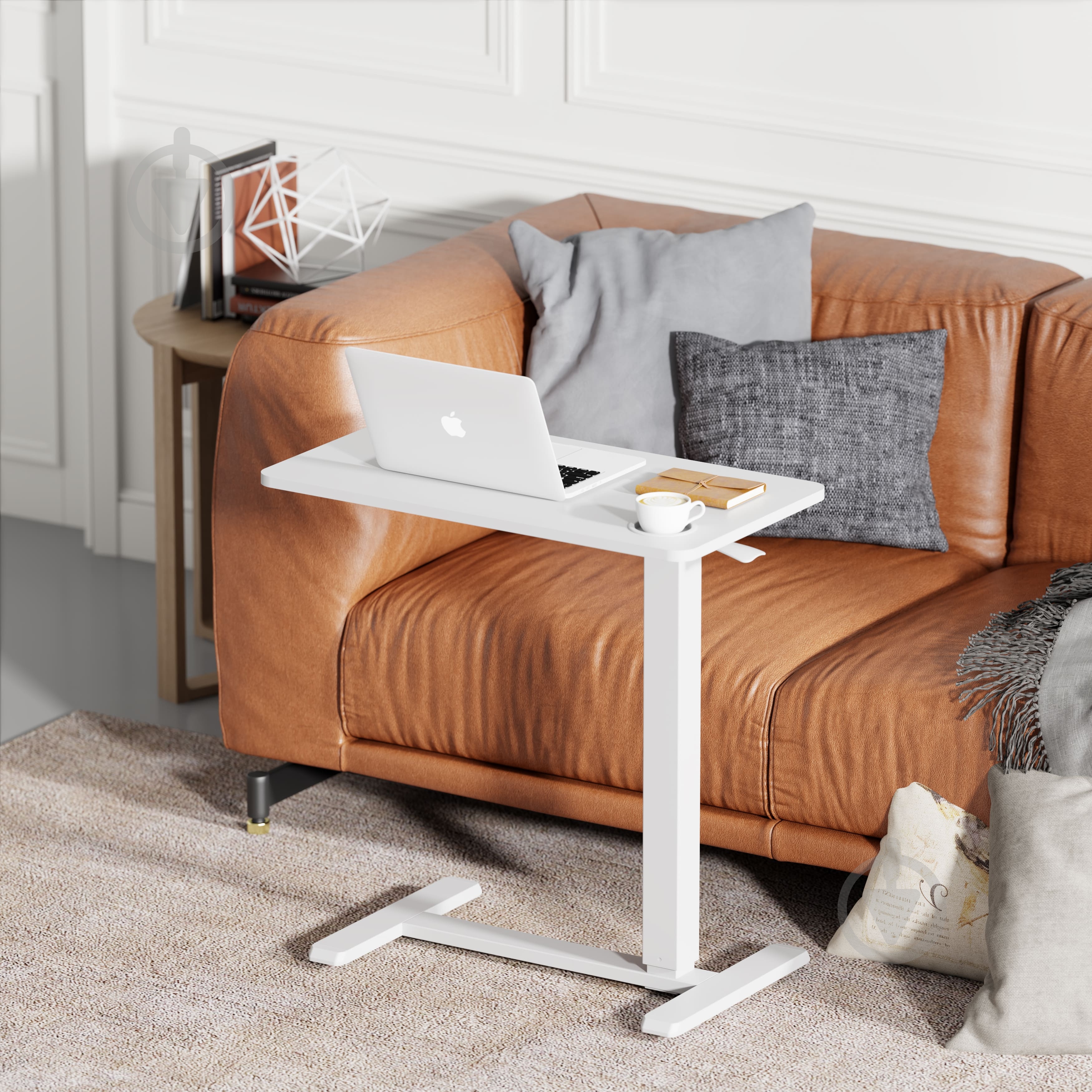 Стол компьютерный OfficePro ODM270W White - фото 2 Стол компьютерный OfficePro ODM270W White - фото 2