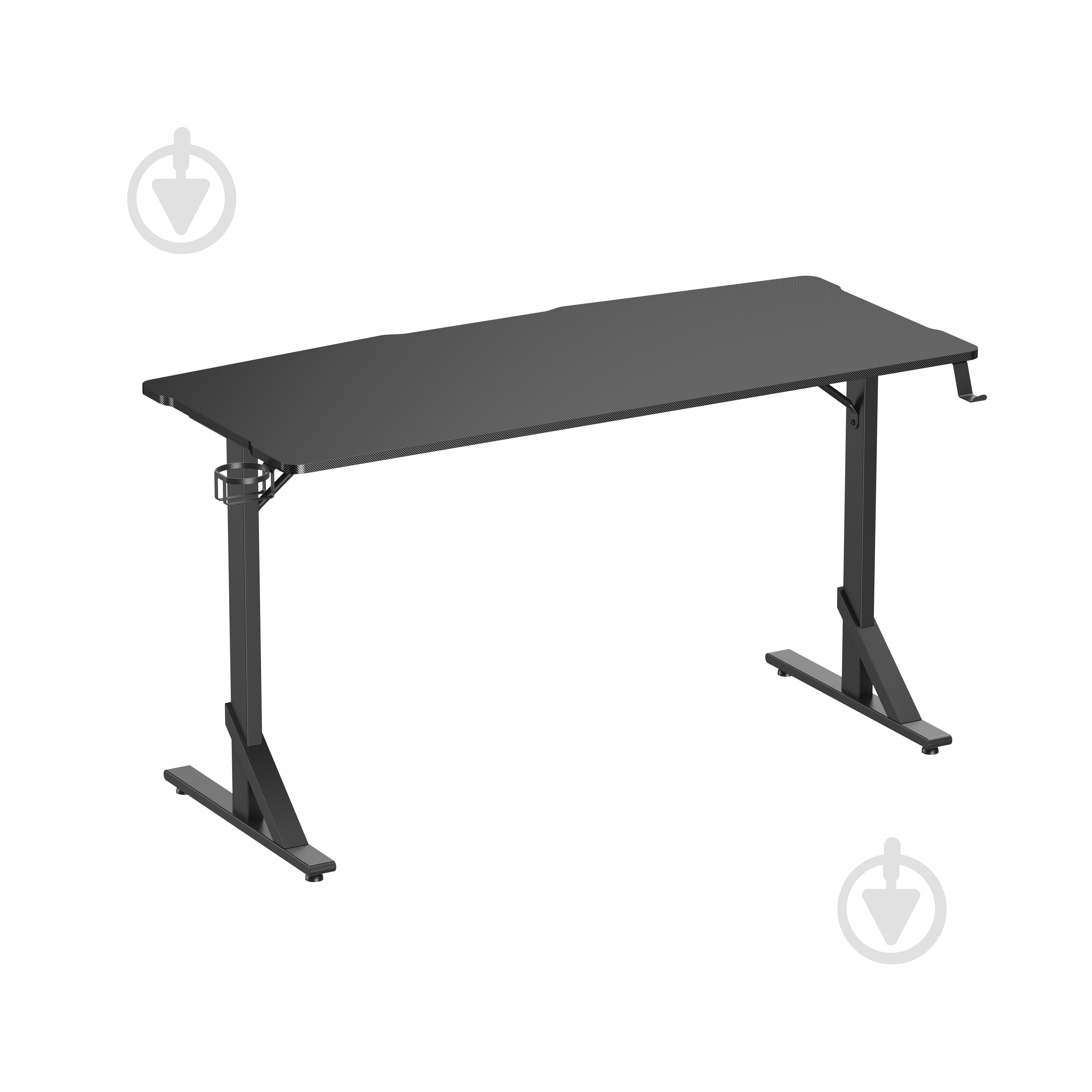 Стіл комп'ютерний GamePro GD212B Black 1360x600 мм - фото 1
