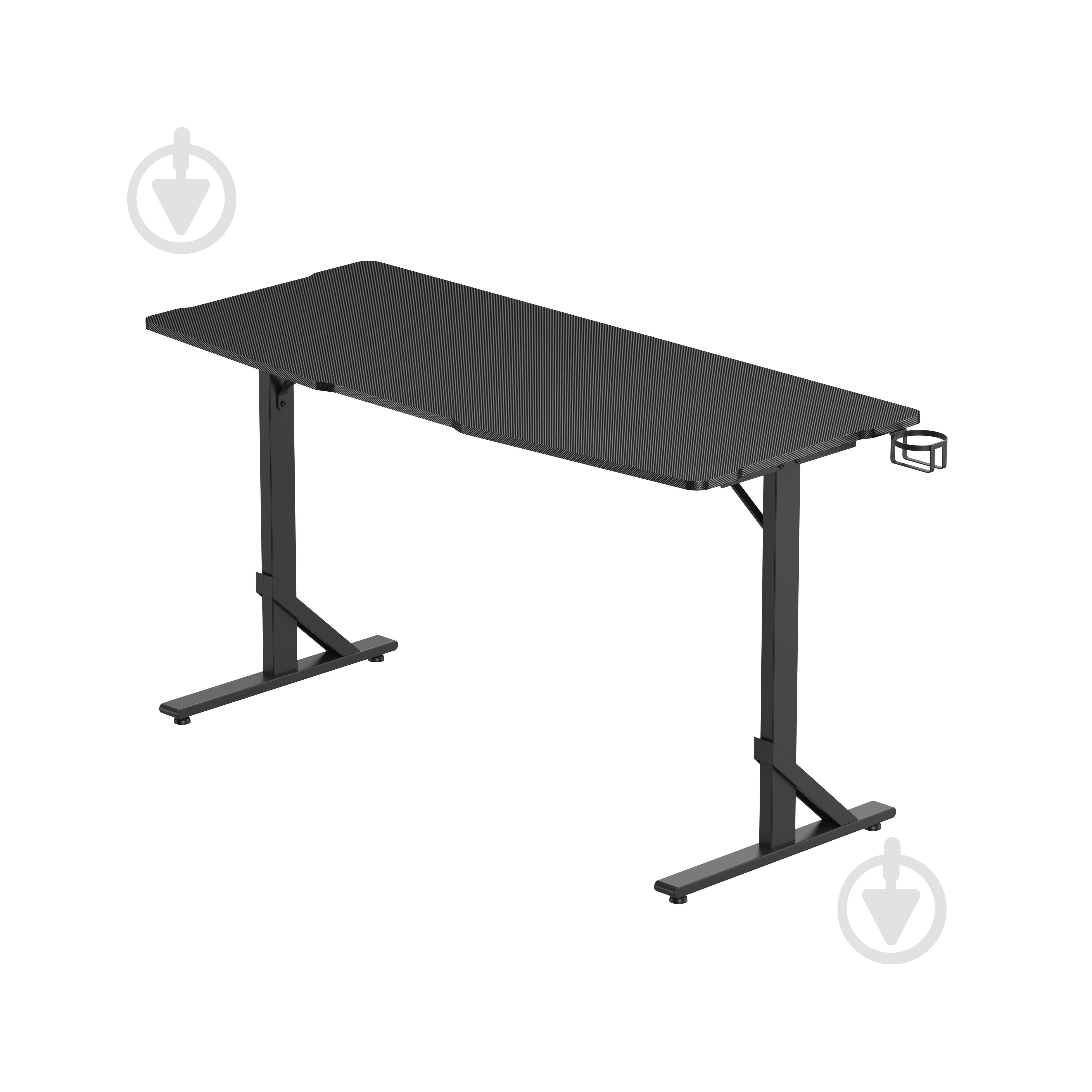 Стіл комп'ютерний GamePro GD212B Black 1360x600 мм - фото 2