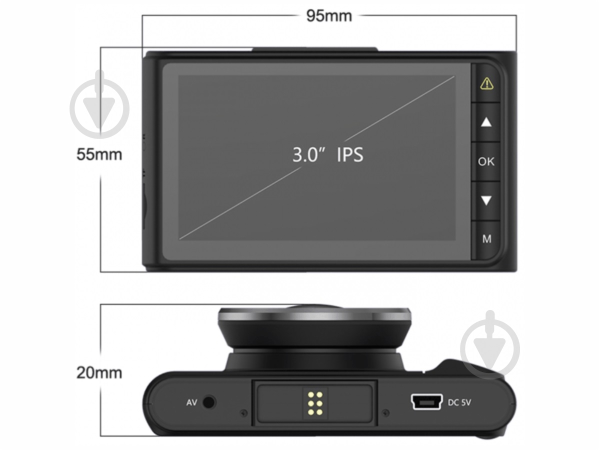 Видеорегистратор Carcam Т418m - фото 3