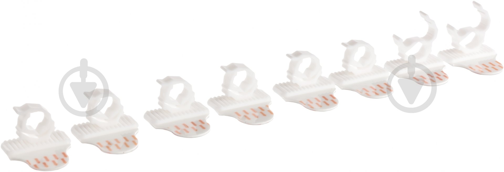 Клипса (держатели) для проводов 8 шт - фото 1 Клипса (держатели) для проводов 8 шт - фото 1