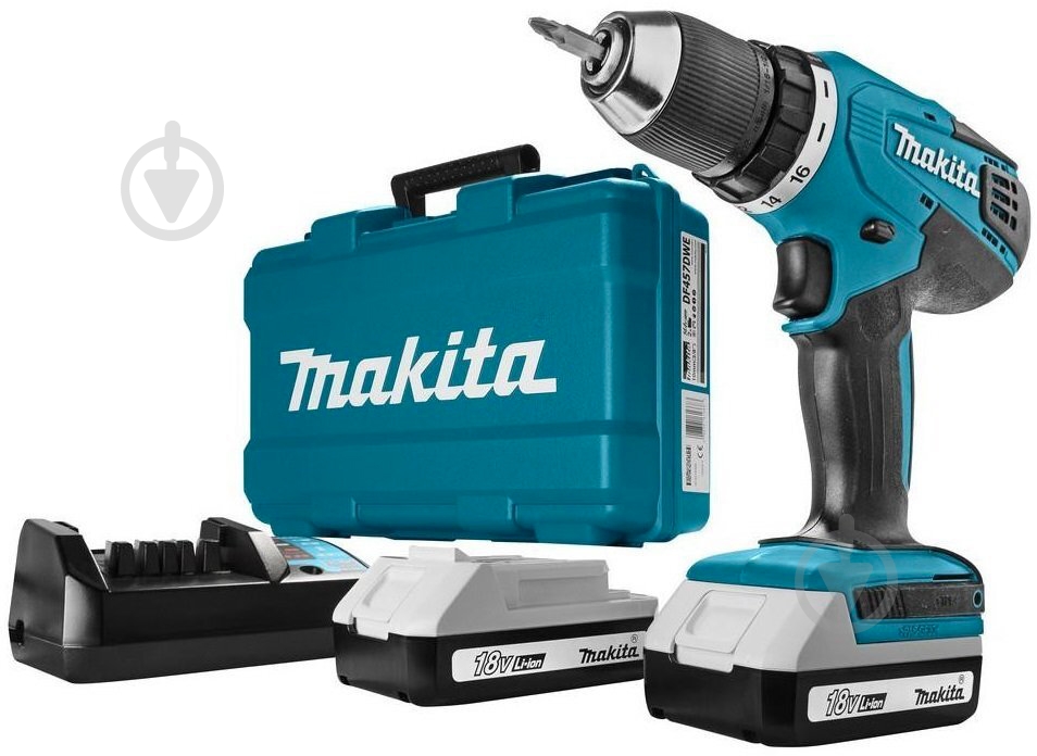 Шуруповерт аккумуляторный Makita DF488D004 - фото 4 Шуруповерт аккумуляторный Makita DF488D004 - фото 4