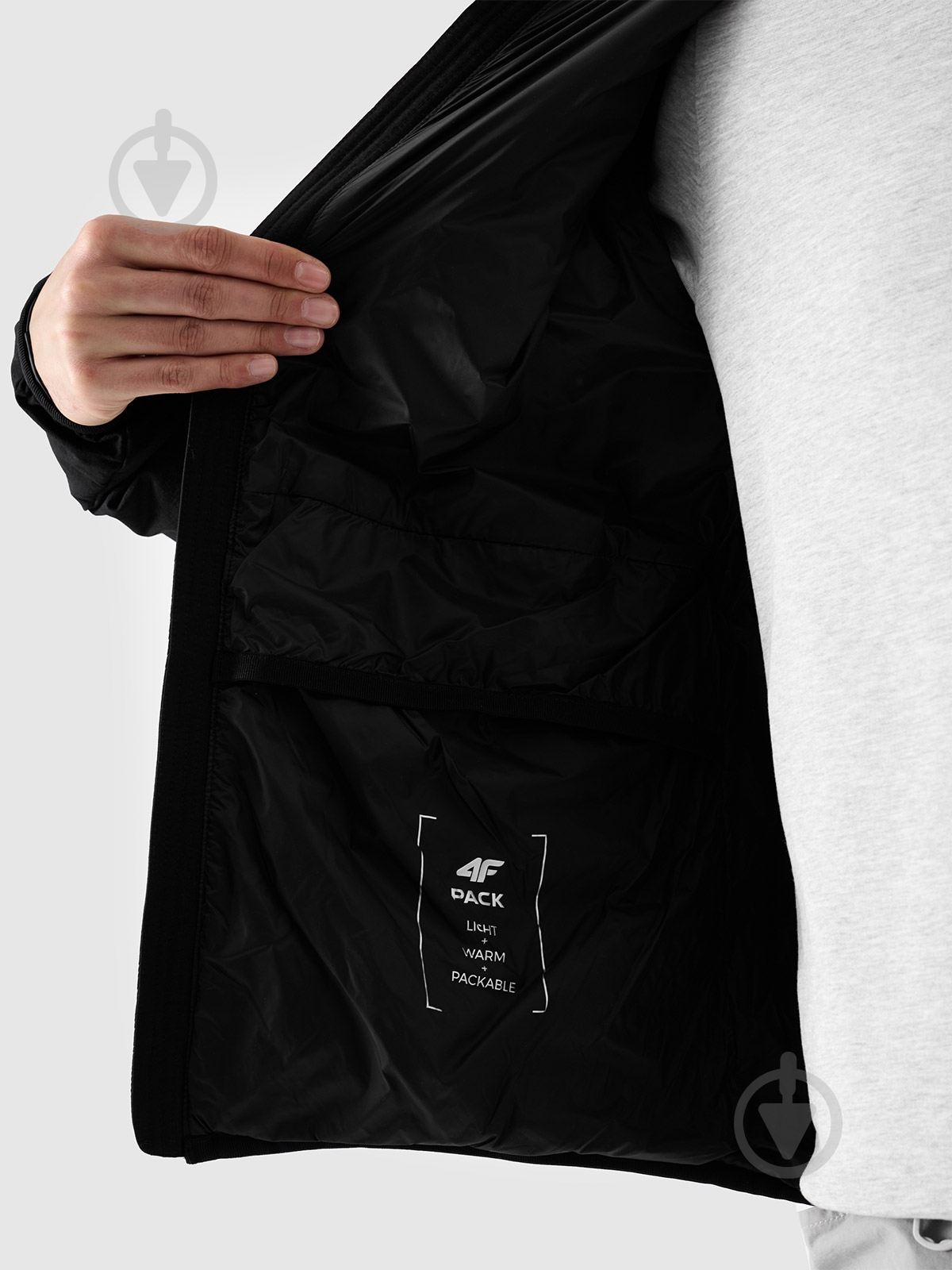 Куртка 4F DOWN JACKET M568 4FWSS25TDJAM568-20S р.S - фото 4 Куртка 4F DOWN JACKET M568 4FWSS25TDJAM568-20S р.S - фото 4