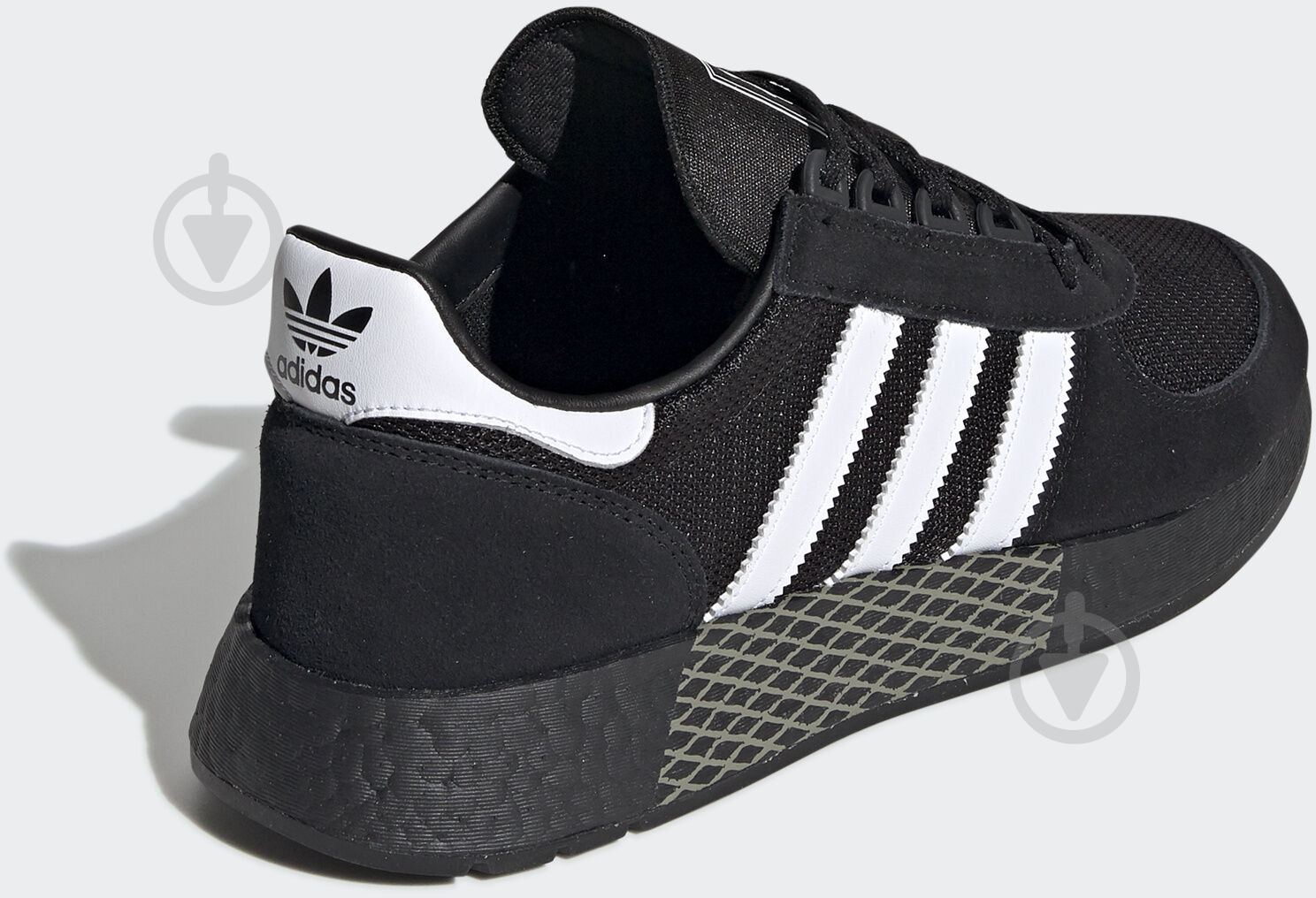 Кроссовки мужские демисезонные Adidas MARATHON TECH EE4923 р.44 2/3 черные - фото 5