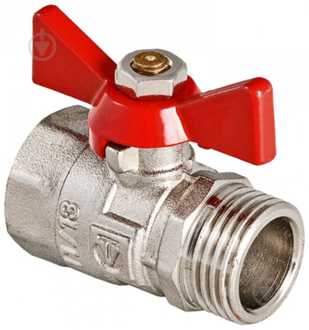 Кран шаровой Valtec COMPACT ВН 1/2" бабочка - фото 1 Кран шаровой Valtec COMPACT ВН 1/2" бабочка - фото 1