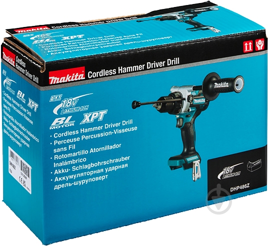 Шуруповерт акумуляторний Makita DDF486Z - фото 10