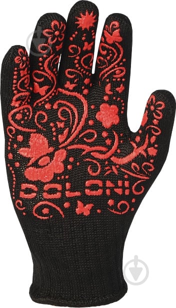 Перчатки Doloni Садові с покрытием ПВХ точка L (9) 711 - фото 1