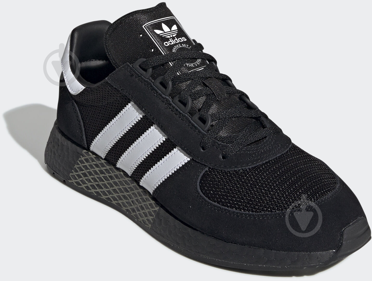 Кроссовки мужские демисезонные Adidas MARATHON TECH EE4923 р.46 черные - фото 4 Кроссовки мужские демисезонные Adidas MARATHON TECH EE4923 р.46 черные - фото 4