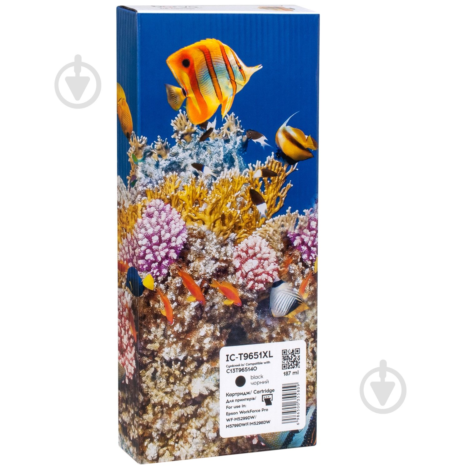 Картридж струйный Barva Epson T9651 XL (C13T965140) 10K лист. (IC-T9651XL) черный - фото 1 Картридж струйный Barva Epson T9651 XL (C13T965140) 10K лист. (IC-T9651XL) черный - фото 1