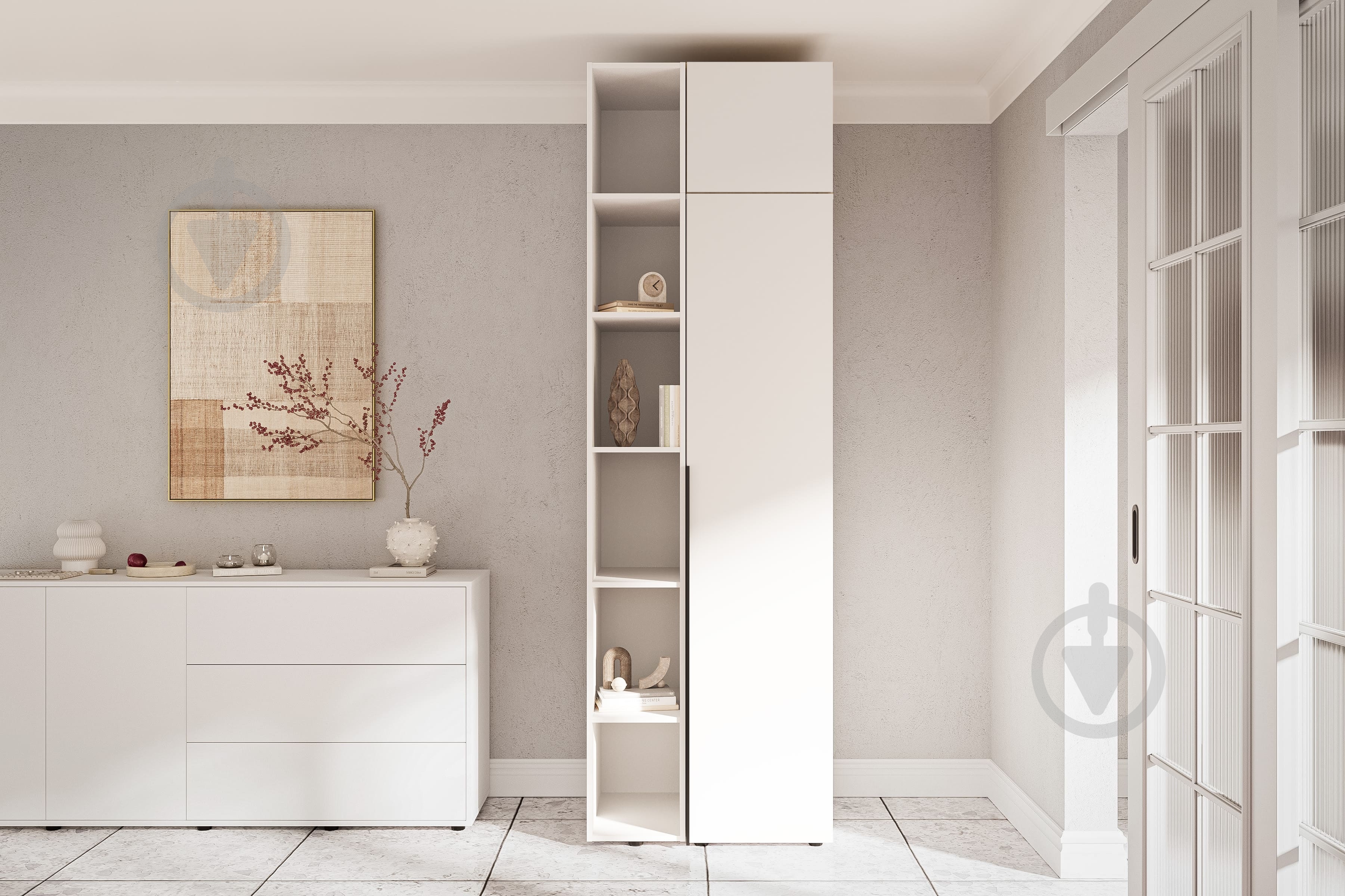 Додатковий сегмент Garant Антресоль до пенала Соло R1D 400х450х550 мм німфея альба / німфея альба - фото 4 Додатковий сегмент Garant Антресоль до пенала Соло R1D 400х450х550 мм німфея альба / німфея альба - фото 4