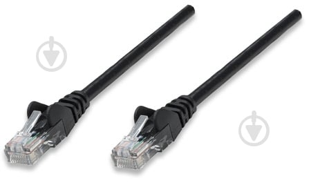 Патч-корд Intellinet 345378 10 м черный - фото 1 Патч-корд Intellinet 345378 10 м черный - фото 1