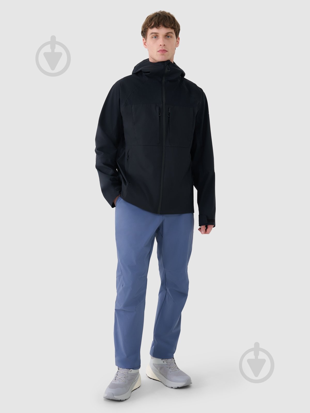 Ветровка мужская 4F TECHNICAL JACKET M711 4FWSS25TTJAM711-20S р.S черная - фото 5