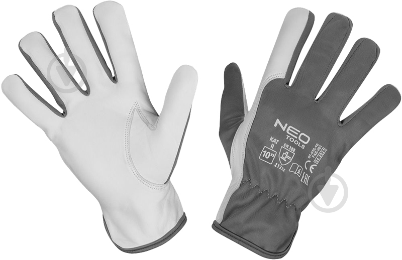 Рукавиці NEO tools з козиної шкіри L (9) 97-656-9 - фото 1