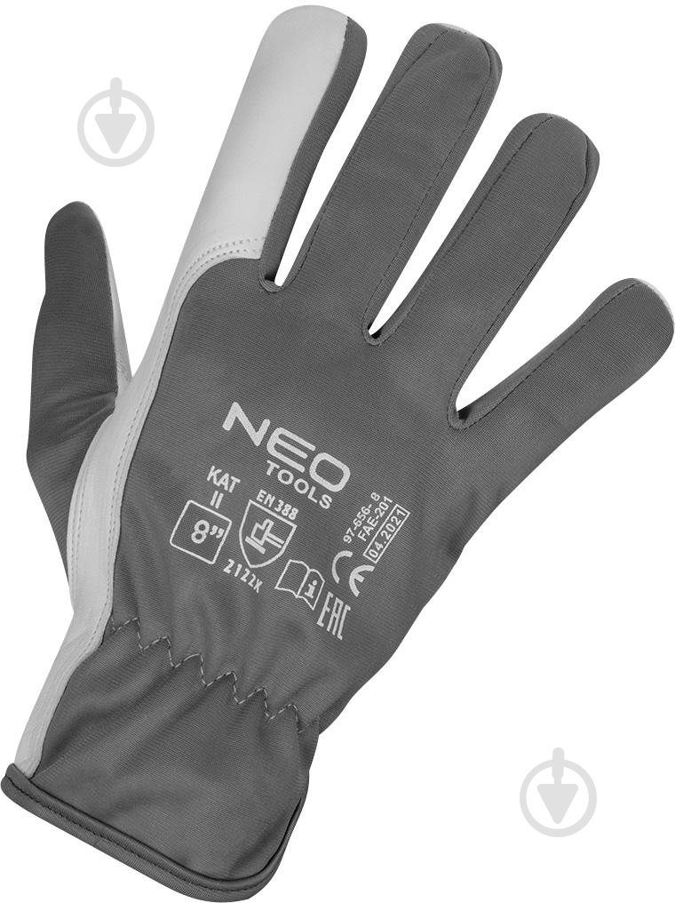 Рукавицы NEO tools из козьей кожи L (9) 97-656-9 - фото 3 Рукавицы NEO tools из козьей кожи L (9) 97-656-9 - фото 3
