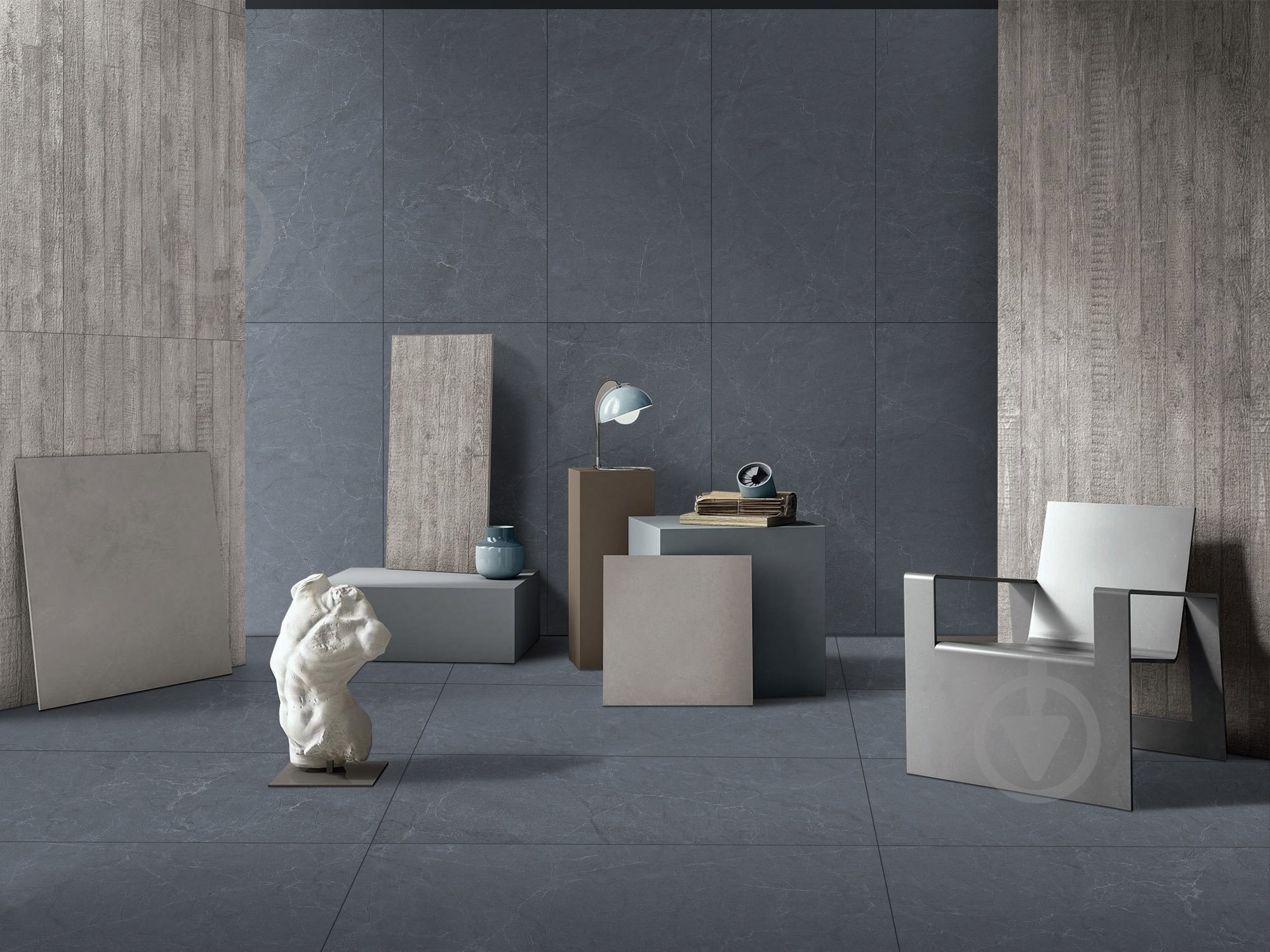 Плитка Cerossa Ceramica Caprera Nero 120x60 - фото 7