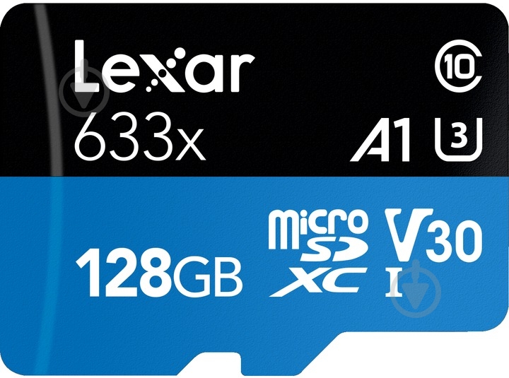 Карта памяти Lexar microSDXC 128 ГБ UHS-I (LSDMI128BB633A ) - фото 2 Карта памяти Lexar microSDXC 128 ГБ UHS-I (LSDMI128BB633A ) - фото 2