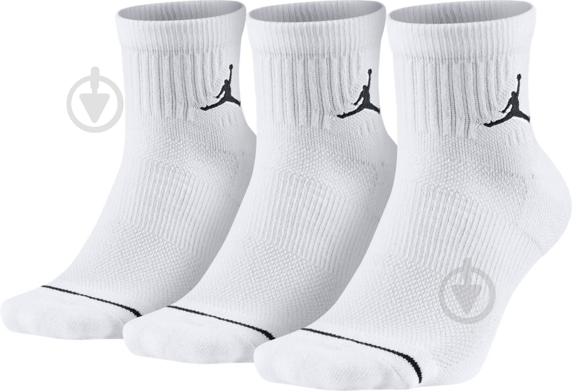 Шкарпетки Jordan U J EVERYDAY MAX ANKL 3PR SX5544-100 р.42-46 білий 3 шт. - фото 1