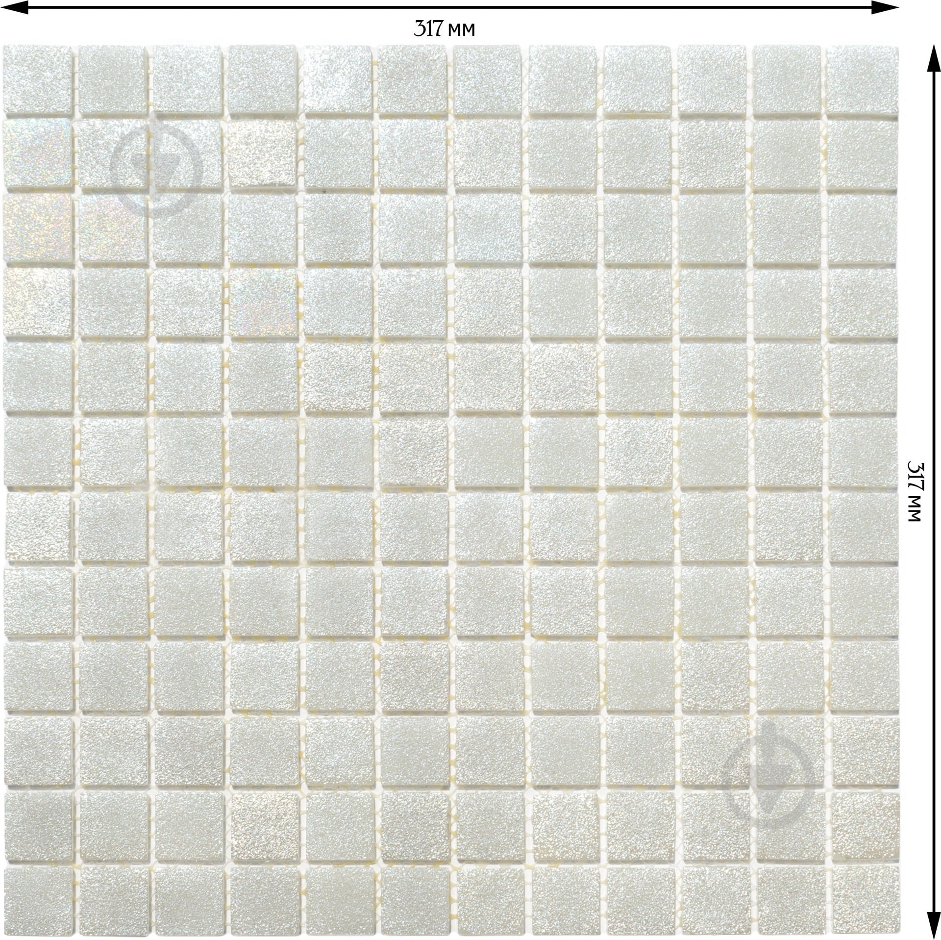Мозаика AquaMo White coral PL 31,7x31,7 см - фото 3 Мозаика AquaMo White coral PL 31,7x31,7 см - фото 3