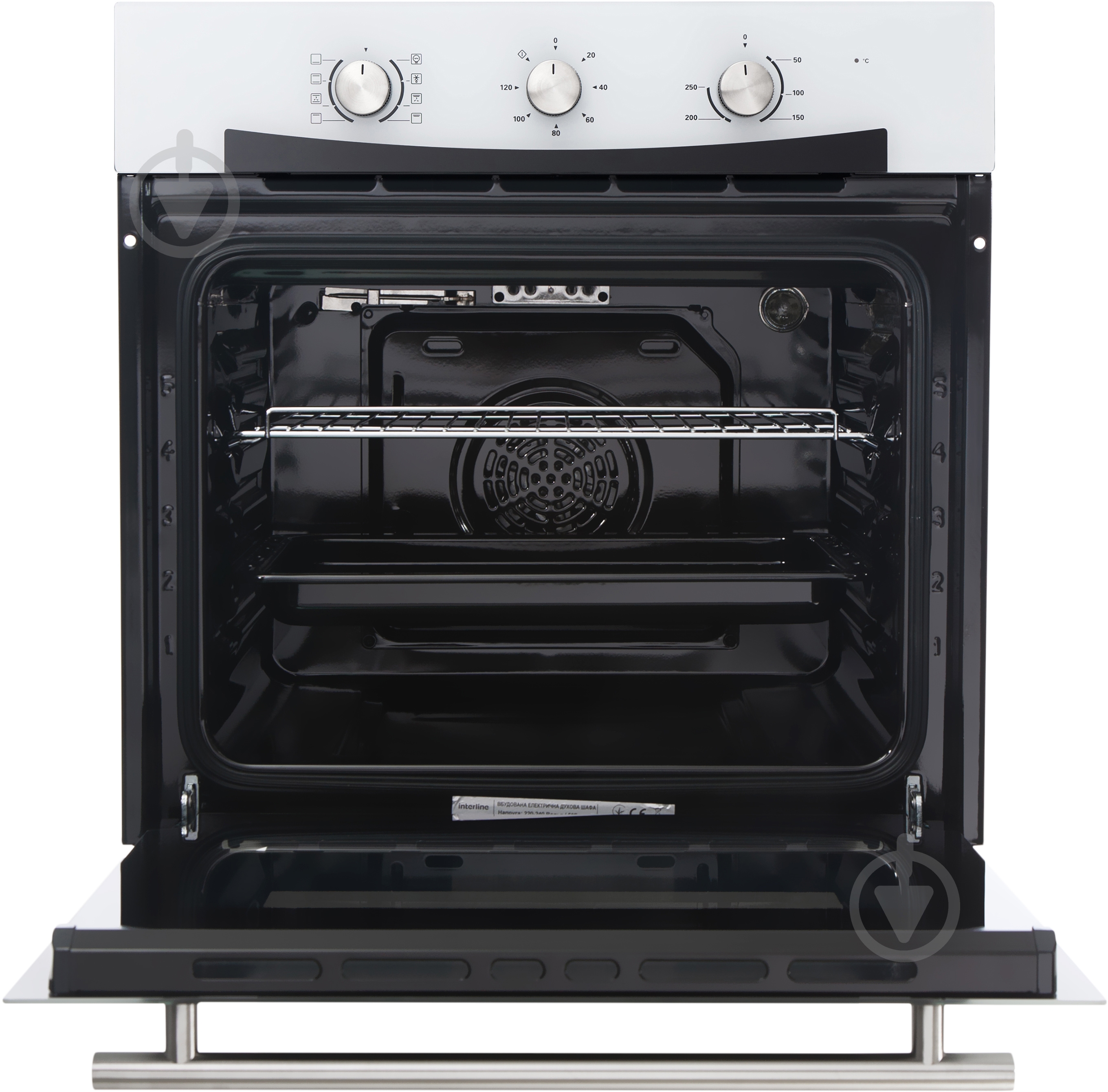 Духовой шкаф Interline HQ 870 WH/2 white - фото 3