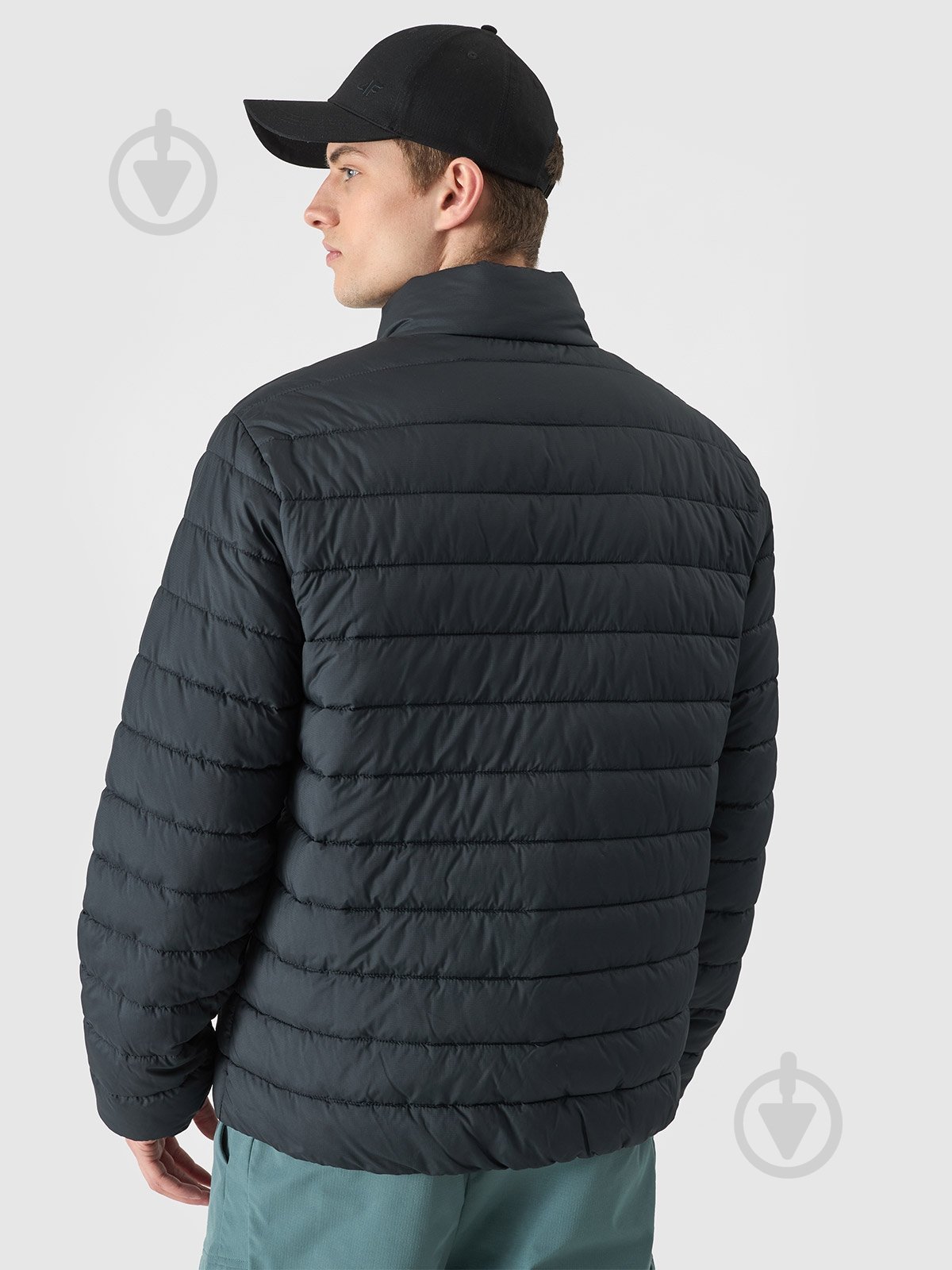 Куртка чоловіча демісезонна 4F DOWN JACKET M538 4FWSS25TDJAM538-20S р.XL чорна - фото 2