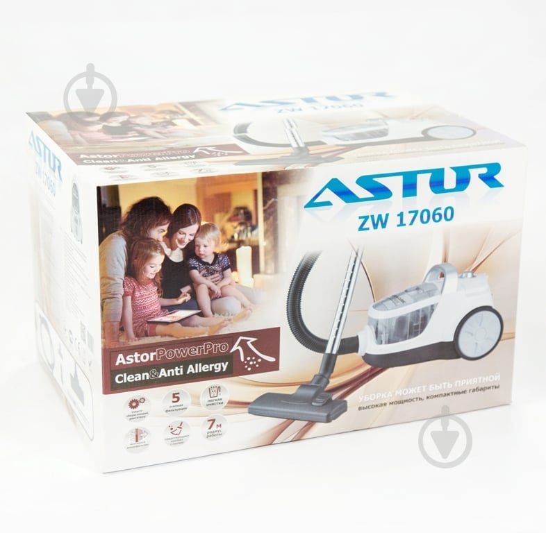 Пылесос Astor ZW-17060 - фото 3