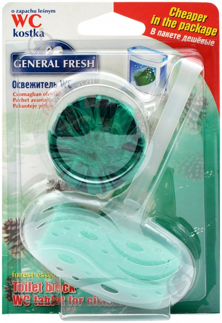 Блок General Fresh +таблетка Blue Лесной - фото 1