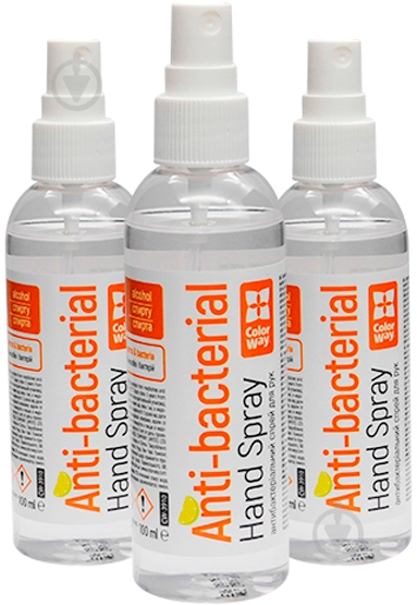 Спрей ColorWay CW-3910 антисептик для дезінфекції рук 100 мл (CW-3910) - фото 4 Спрей ColorWay CW-3910 антисептик для дезінфекції рук 100 мл (CW-3910) - фото 4