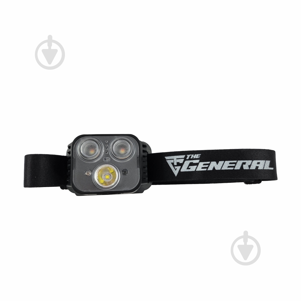 Ліхтар налобний TheGeneral Will чорний - фото 2