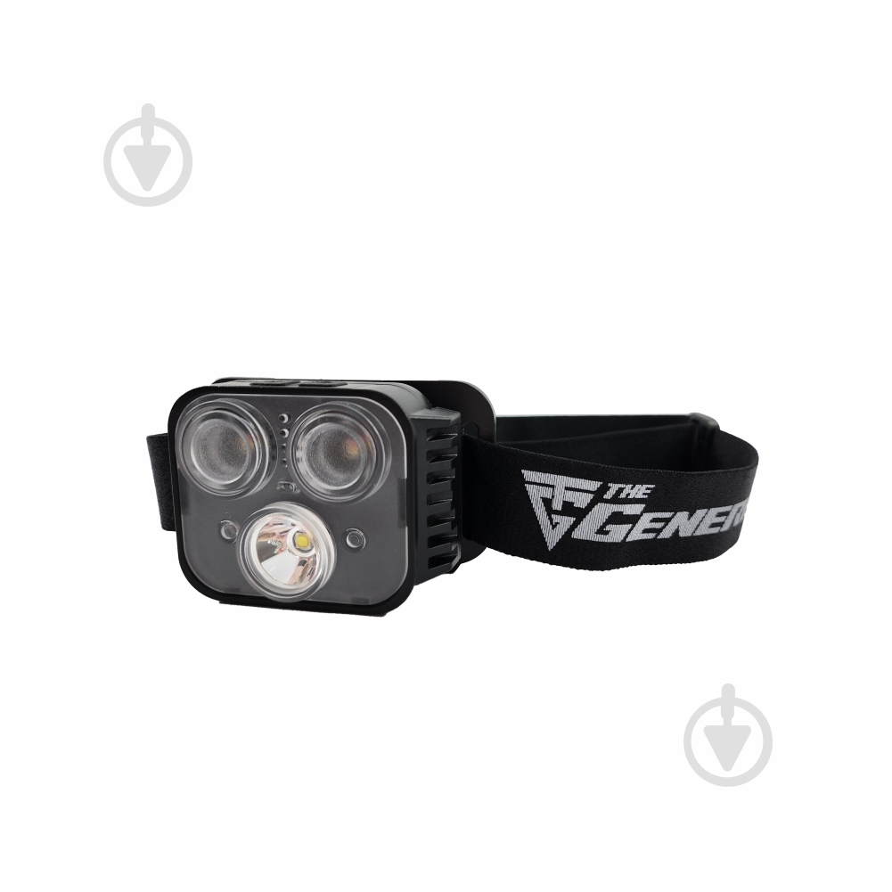 Ліхтар налобний TheGeneral Will чорний - фото 3