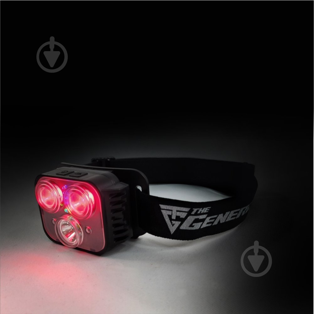 Ліхтар налобний TheGeneral Will чорний - фото 7