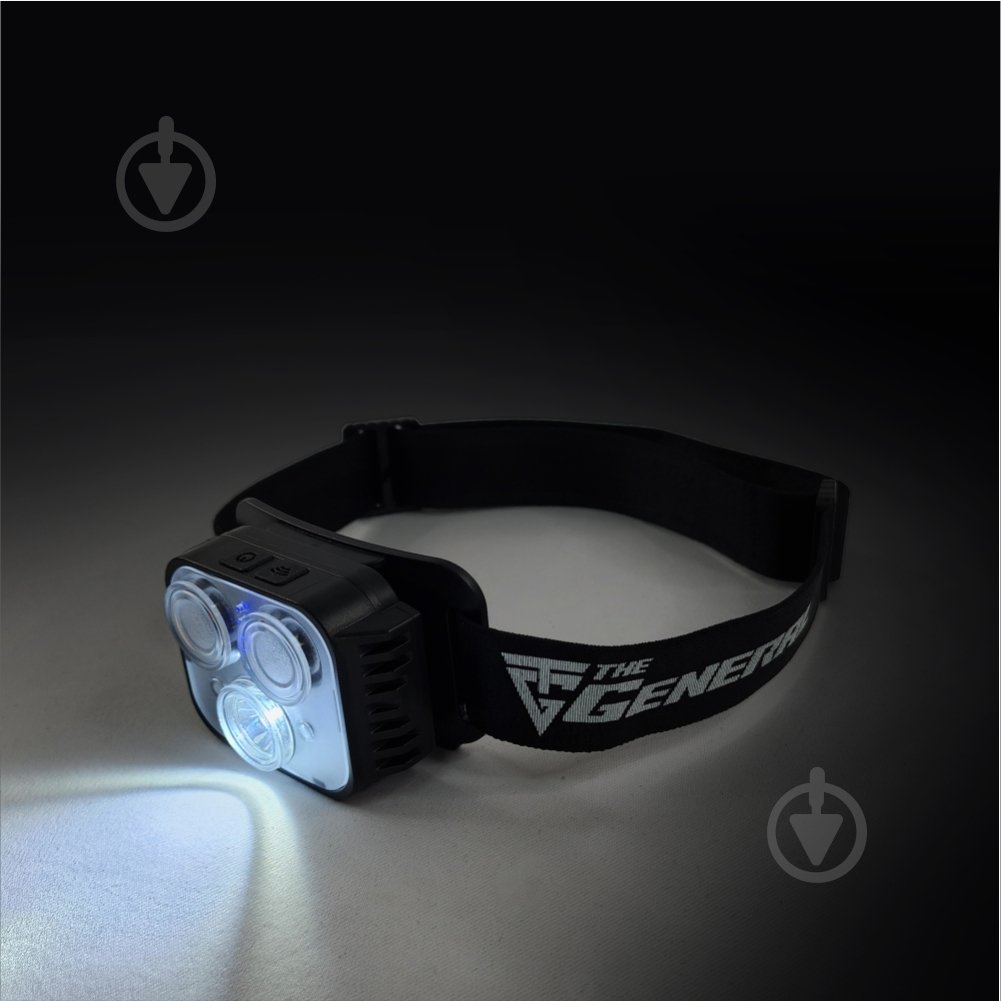 Ліхтар налобний TheGeneral Will чорний - фото 8