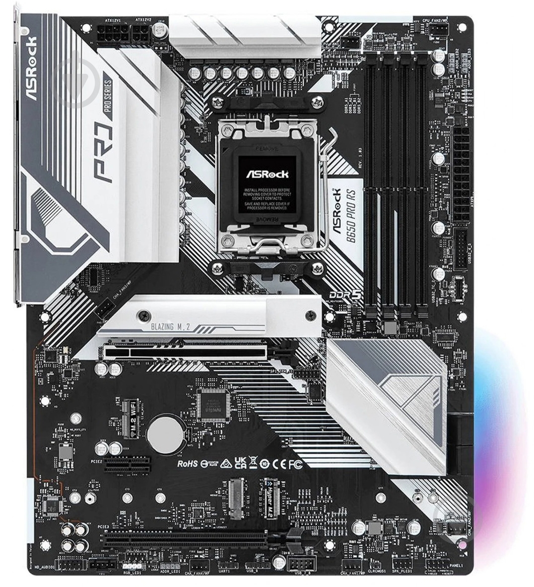 Материнская плата ASRock B650 PRO RS (Socket AM5, AMD B650, ATX) - фото 1 Материнская плата ASRock B650 PRO RS (Socket AM5, AMD B650, ATX) - фото 1