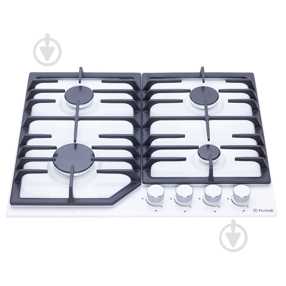 Варочная поверхность газовая Perfelli HGM 61494 WH - фото 2 Варочная поверхность газовая Perfelli HGM 61494 WH - фото 2