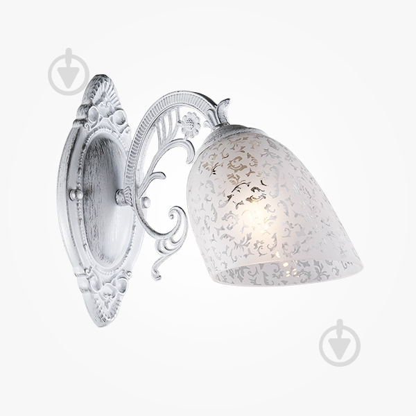 ВИТРИНА! Бра Strotskis Nimfa 1x60 Вт E27 бело-серебряный 70039/1 - фото 1 ВИТРИНА! Бра Strotskis Nimfa 1x60 Вт E27 бело-серебряный 70039/1 - фото 1