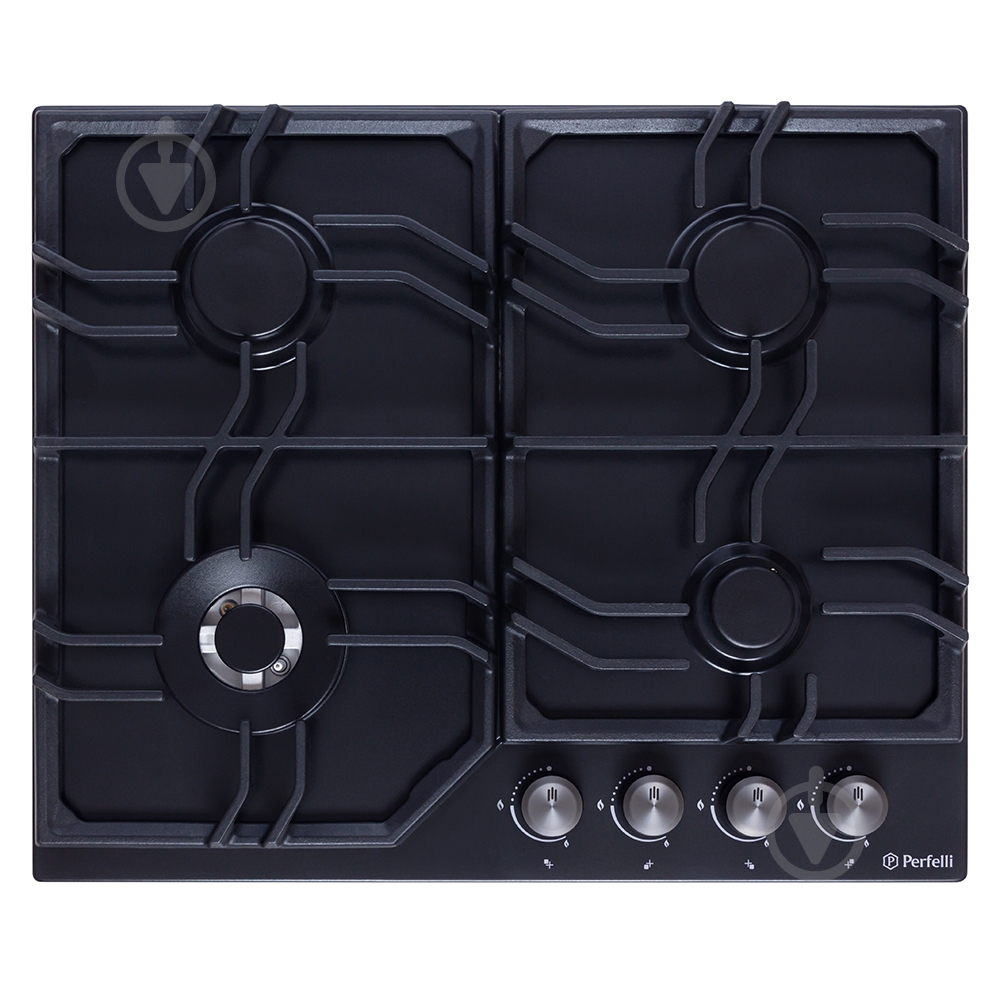 Варочная поверхность газовая Perfelli HGM 61674 BL - фото 1