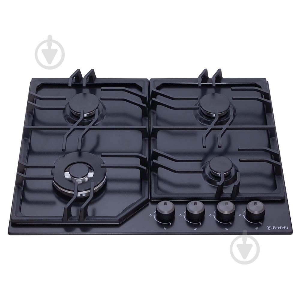 Варочная поверхность газовая Perfelli HGM 61674 BL - фото 2