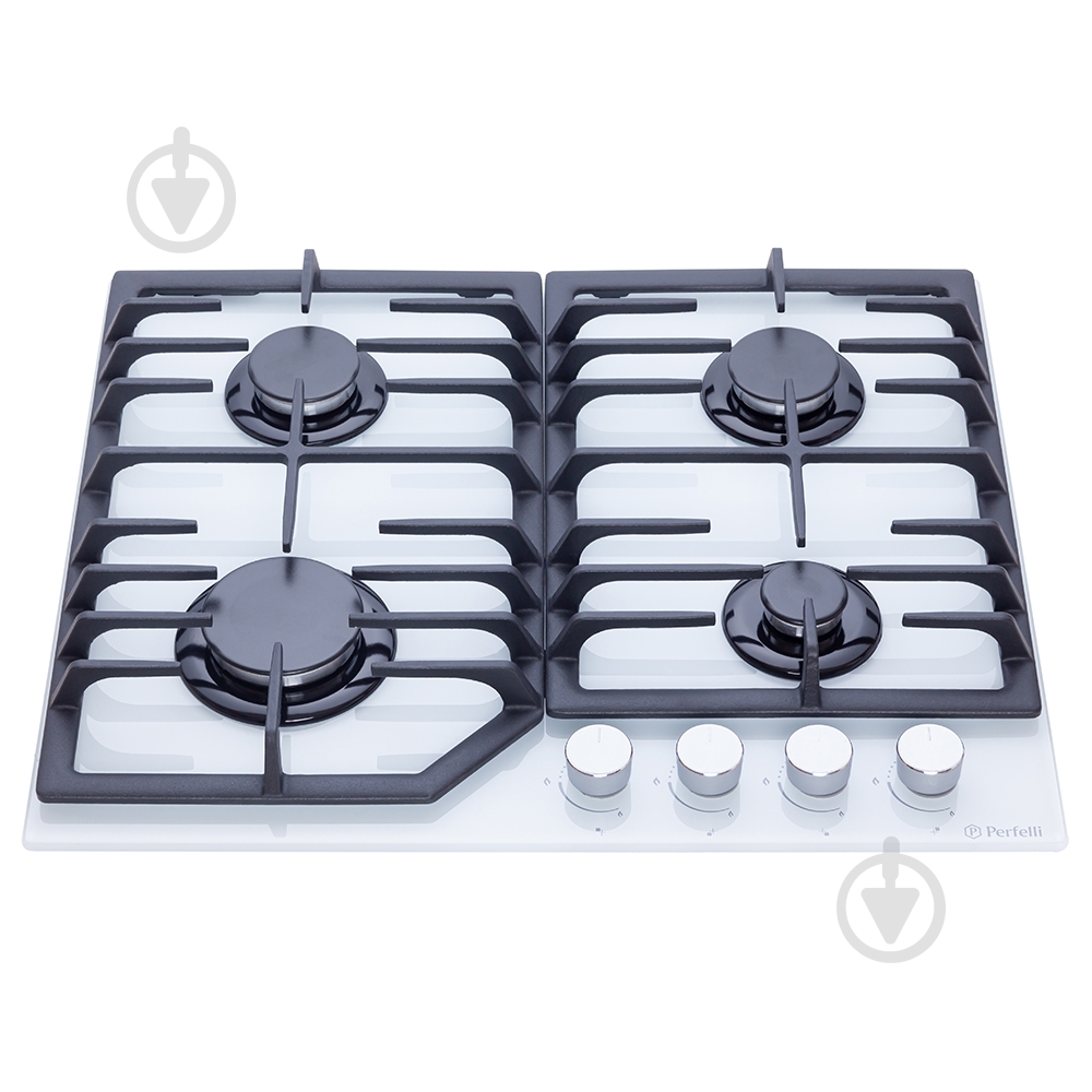 Варочная поверхность газовая Perfelli HGG 61494 WH - фото 2 Варочная поверхность газовая Perfelli HGG 61494 WH - фото 2