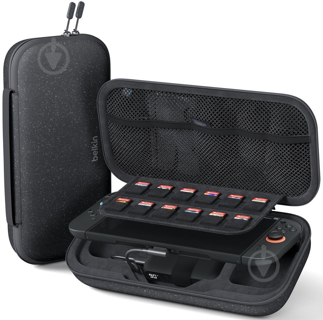 Чехол Belkin с аккумулятором 10000 мА/ч для Nintendo Switch 2 (ENA001HQCH-V2) charcoal - фото 7