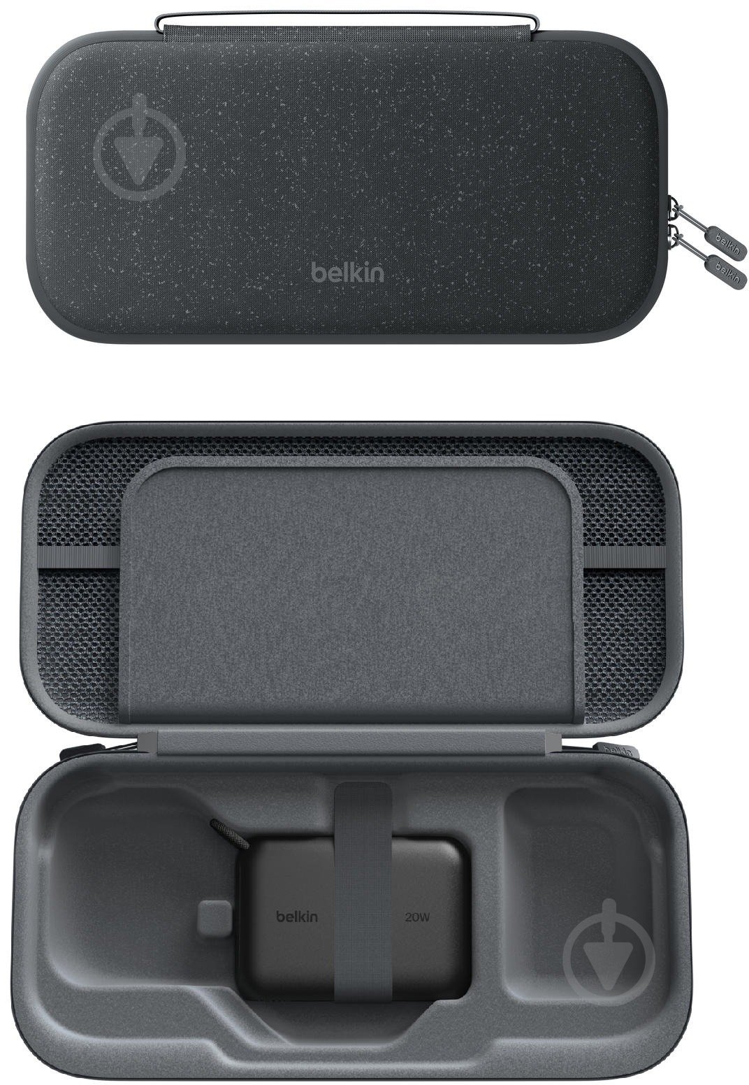 Чехол Belkin с аккумулятором 10000 мА/ч для Nintendo Switch 2 (ENA001HQCH-V2) charcoal - фото 4
