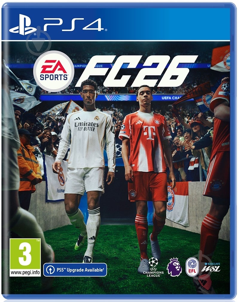 Игра EA Sports FC 26 (PS4) Blu-ray - фото 1 Игра EA Sports FC 26 (PS4) Blu-ray - фото 1