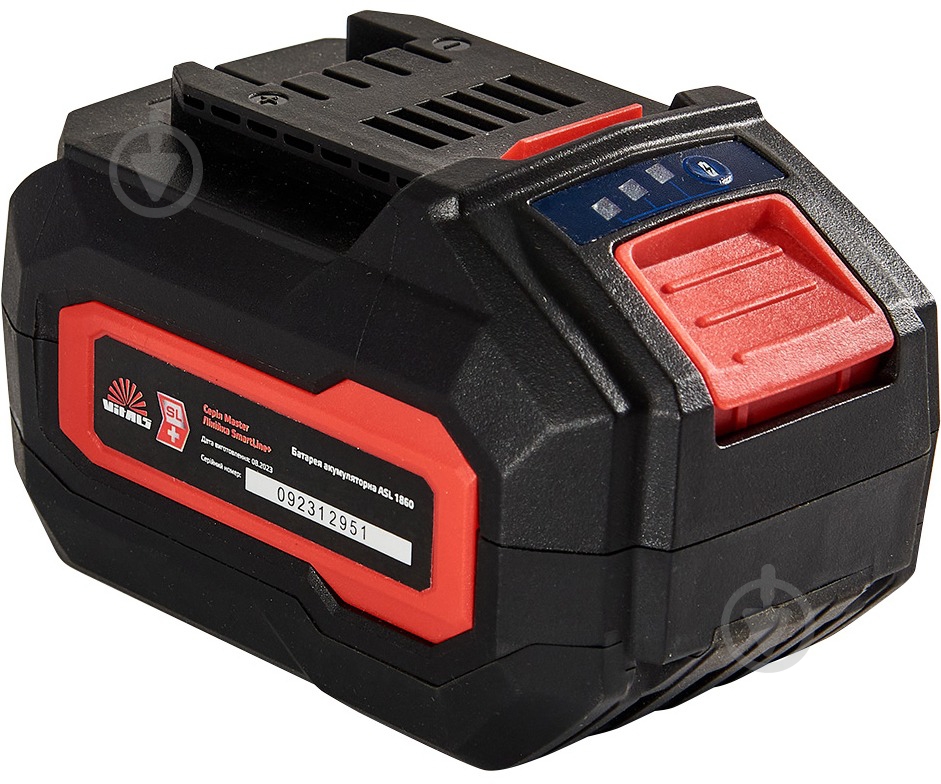 Аккумулятор Vitals 18,0V 6Ah Master ASL 1860 SmartLine+ 184457 - фото 2 Аккумулятор Vitals 18,0V 6Ah Master ASL 1860 SmartLine+ 184457 - фото 2