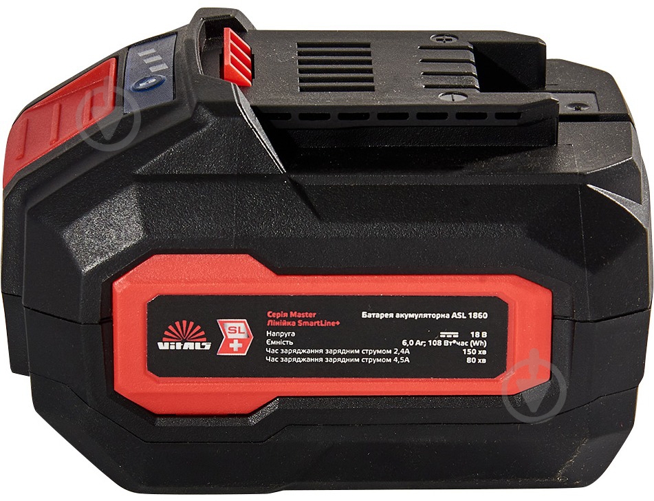 Аккумулятор Vitals 18,0V 6Ah Master ASL 1860 SmartLine+ 184457 - фото 5 Аккумулятор Vitals 18,0V 6Ah Master ASL 1860 SmartLine+ 184457 - фото 5