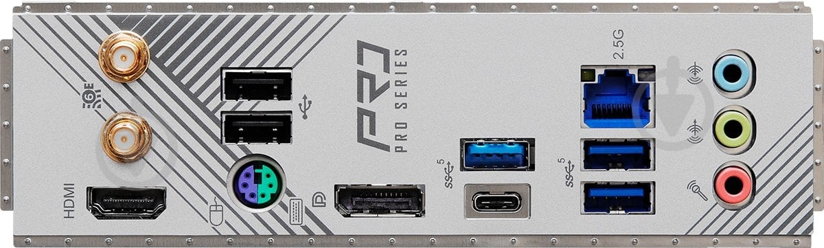 Материнська плата ASRock B760M PRO RS/D4 WIFI (Socket 1700, Intel B760, micro ATX) - фото 5