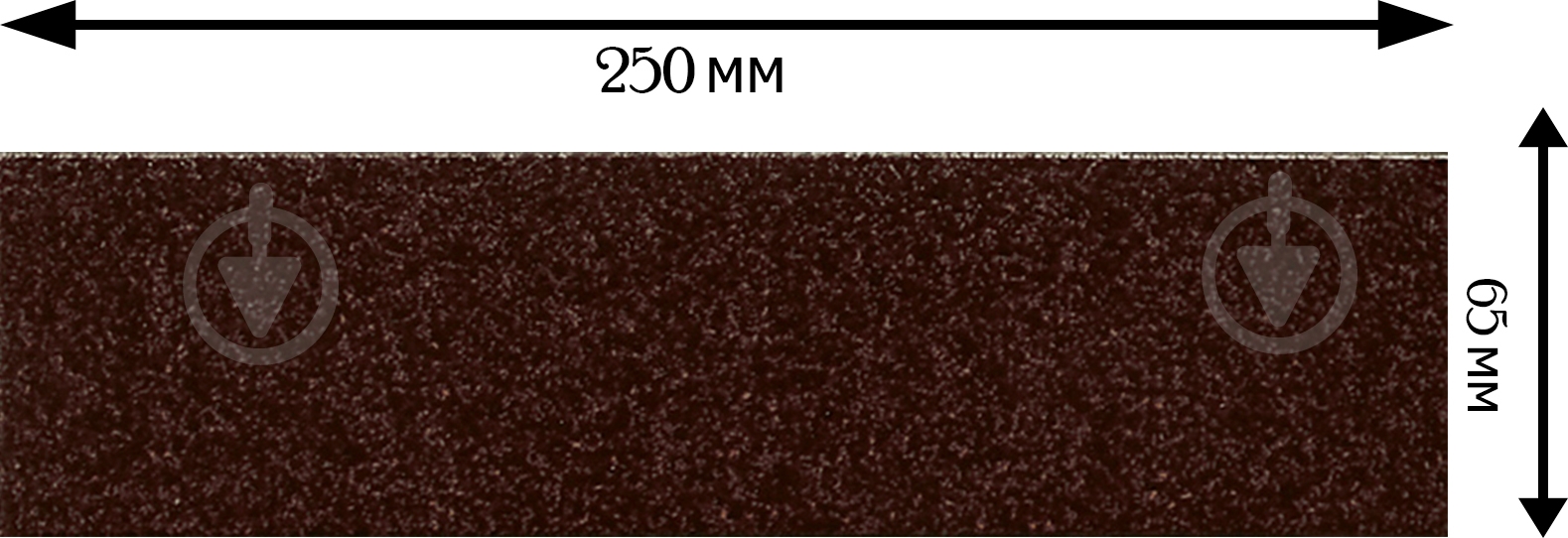 Клинкерная плитка King Klinker Glazed brown 250х65 - фото 4