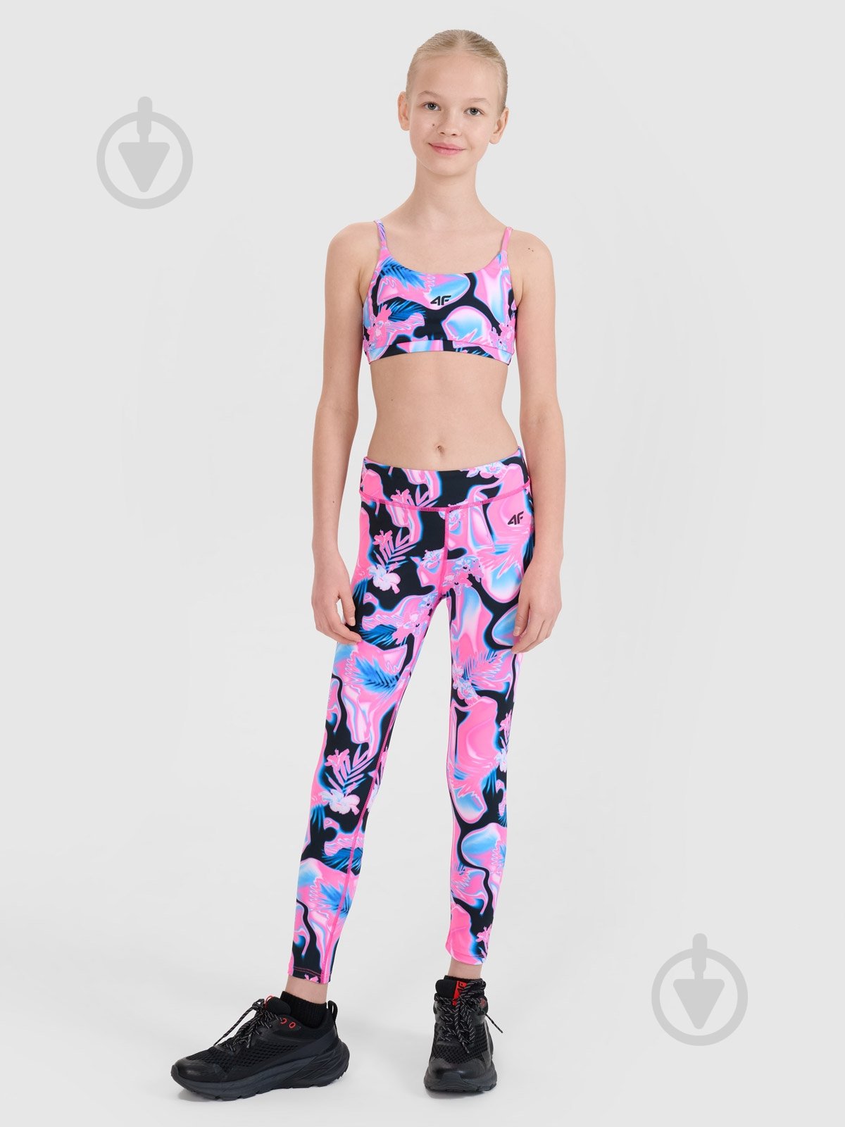 Лосини 4F TIGHTS FNK F296 4FJWSS25TFTIF296-90A р.128 різнокольоровий - фото 3