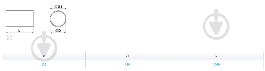 Канал круглый Вентс Пластивент d125/1 2010 - фото 3